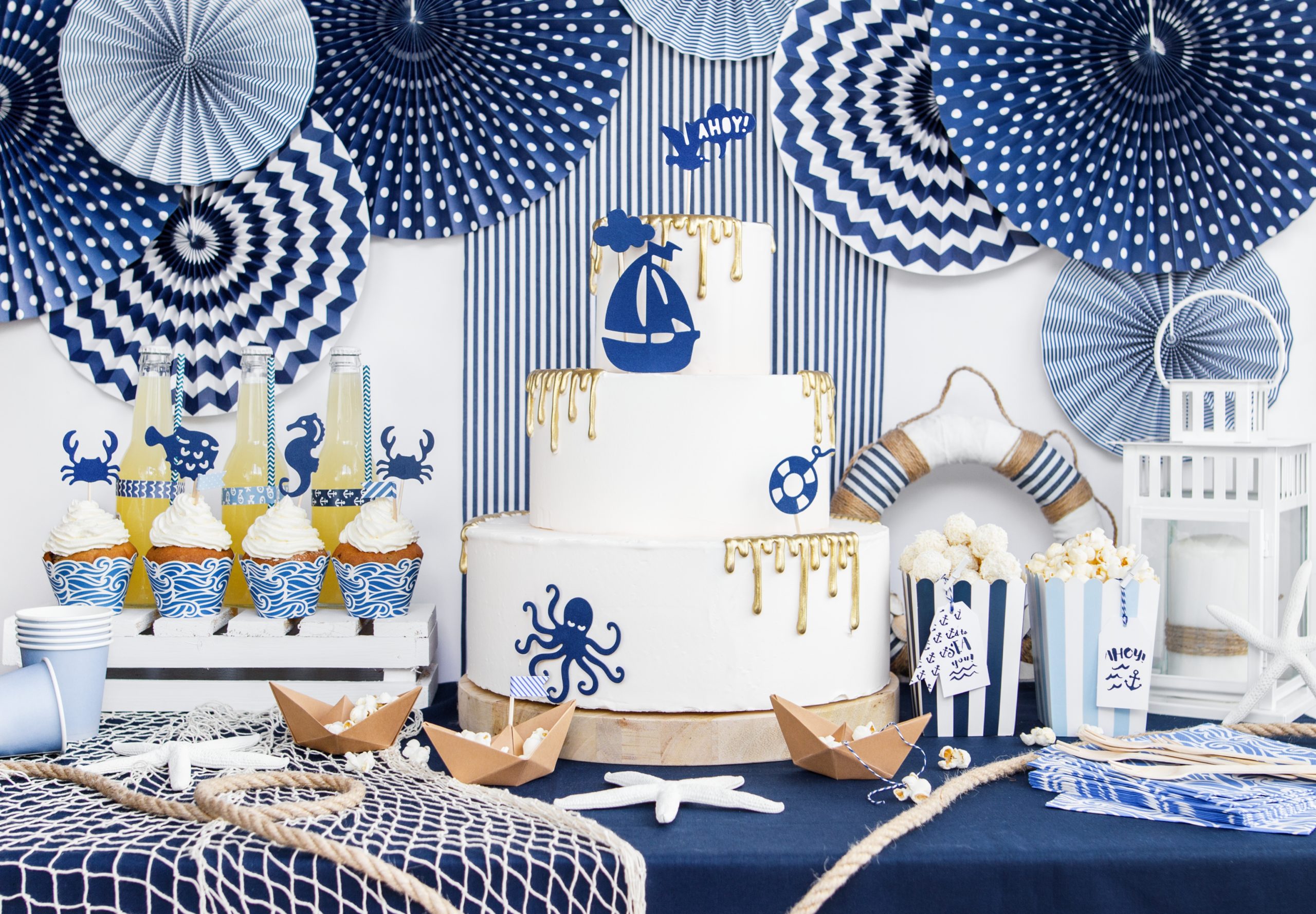 Topper "fiesta marina" - Imagen 4