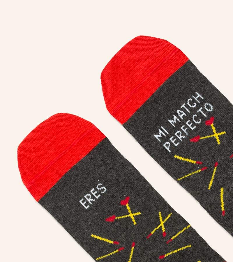 Calcetines "Eres mi match perfecto" UO