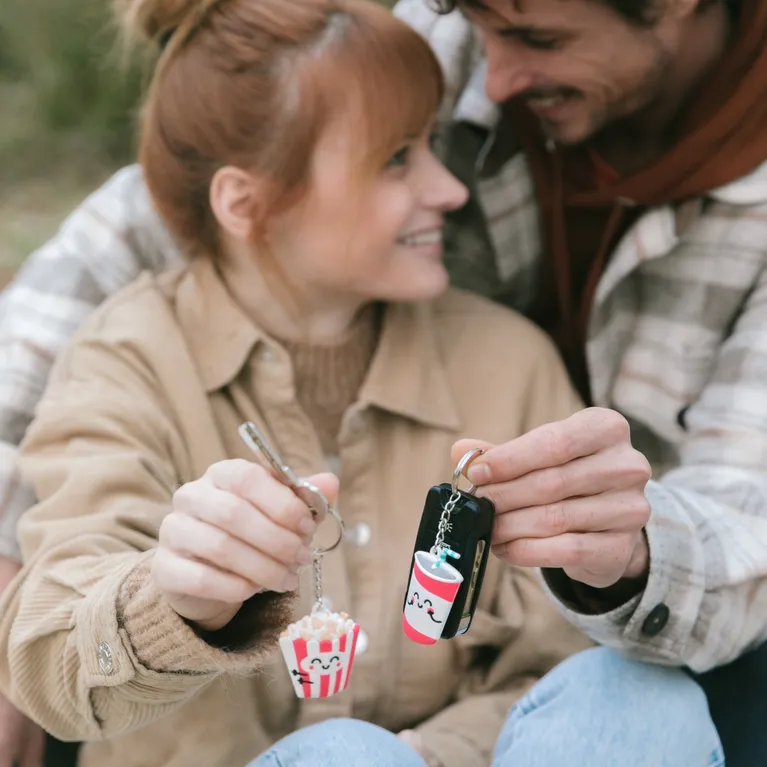 Set de llaveros para 2 personas de cine Mr Wonderful - Imagen 2