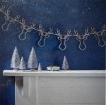 Guirnalda reno plata