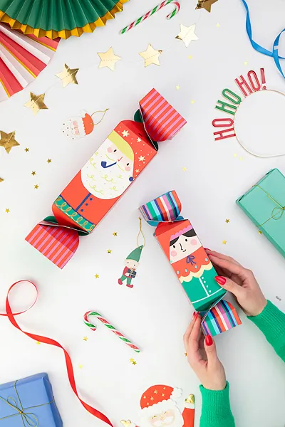 Cajas de regalo Papá Noel