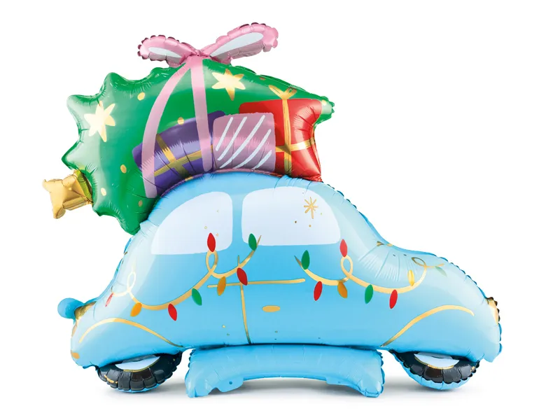 Globo Foil Coche Navideño