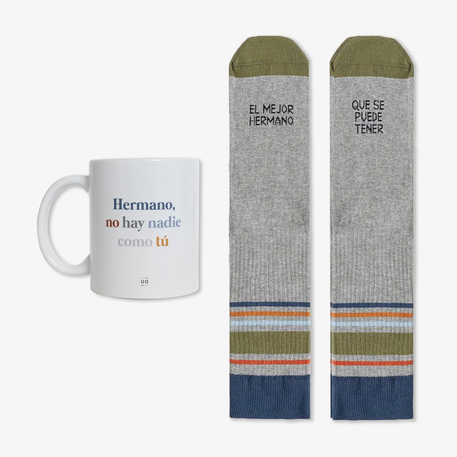 Kit Taza y Calcetines "Hermano" UO