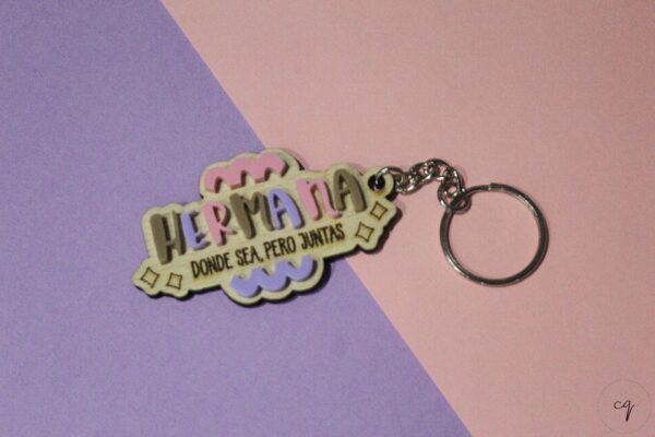 Llavero Hermana Cuqueta