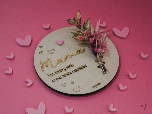 Mini Placa Mamá Cuqueta