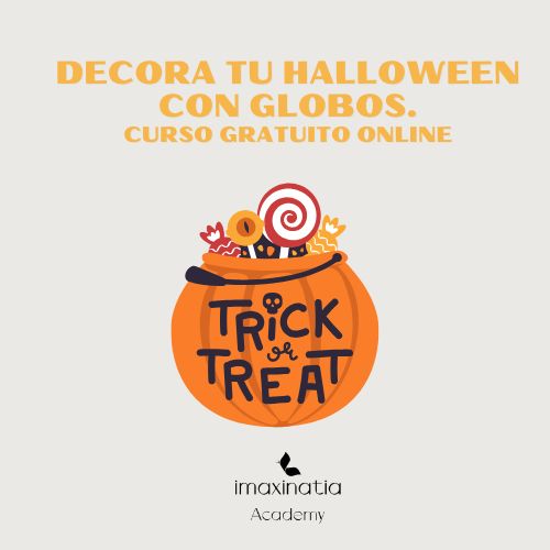 Decora tu Halloween con Globos – Curso Gratuito Online 18 de Octubre