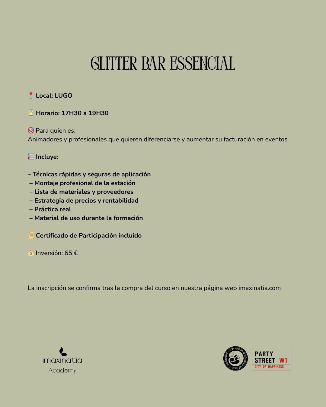 Formación Glitter Bar Dora Fontana - Imagen 2